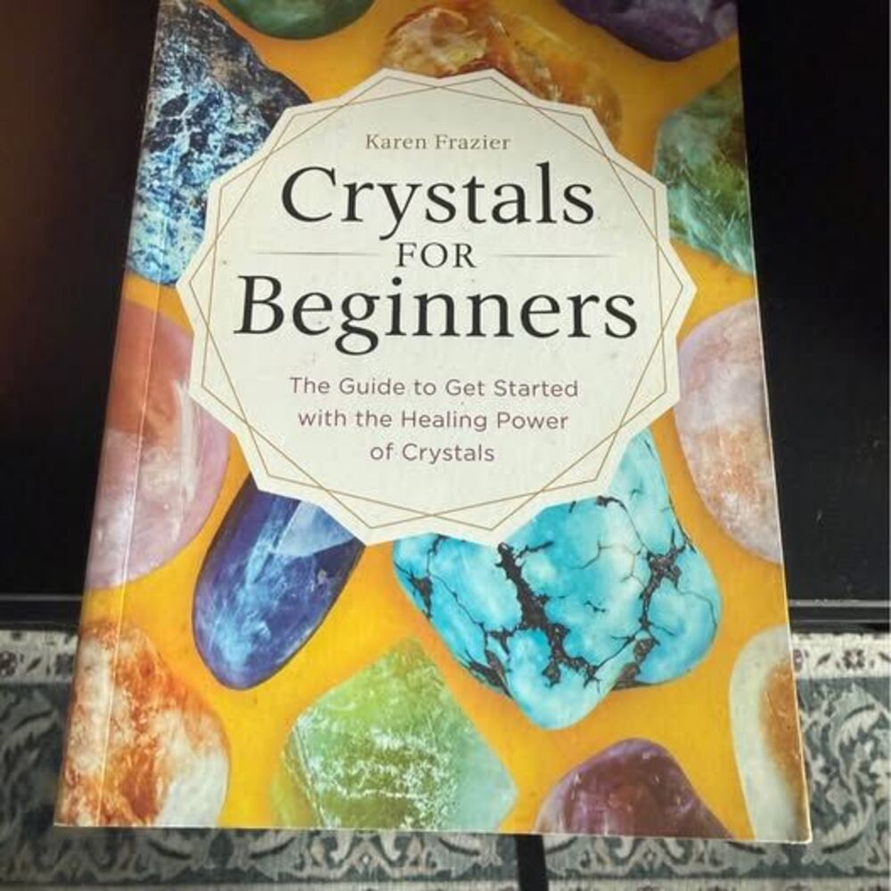 Crystal beginner’s healing book